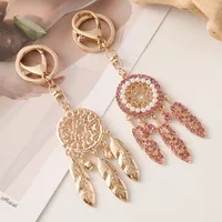 European Style Alloy Dreamcatcher Women's Bag Pendant Keychain main image 4