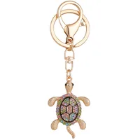 Cute Alloy Tortoise Unisex Bag Pendant Keychain main image 5