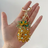 Cute New Style Zinc Alloy Fruit Women's Bag Pendant Keychain main image 2