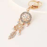 Modern Style Alloy Dreamcatcher Women's Bag Pendant Keychain sku image 2