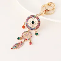 Modern Style Alloy Dreamcatcher Women's Bag Pendant Keychain sku image 3
