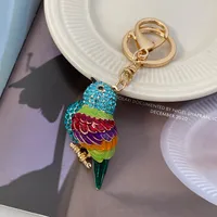 Southeast Asia Modern Style Alloy Bird Unisex Bag Pendant Keychain sku image 1