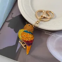 Southeast Asia Modern Style Alloy Bird Unisex Bag Pendant Keychain sku image 4