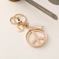 New Style Alloy Geometric Unisex Bag Pendant Keychain main image 5