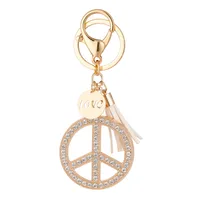 New Style Alloy Geometric Unisex Bag Pendant Keychain main image 3