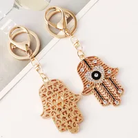 Estilo Europeo Aleación Ojo Del Diablo Unisexo Colgante De Bolsa Llaveros main image 3