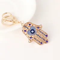 European Style Alloy Devil's Eye Unisex Bag Pendant Keychain sku image 3