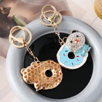Mignon Alliage Beignets Femmes Pendentif De Sac Porte-Clés main image 3