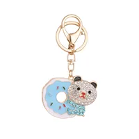 Mignon Alliage Beignets Femmes Pendentif De Sac Porte-Clés main image 4