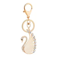 Cute New Style Alloy Swan Women's Bag Pendant Keychain main image 4
