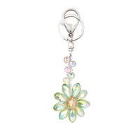 Cute Alloy Flower Women's Bag Pendant Keychain main image 5