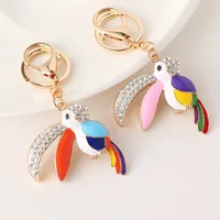 Style Européen Style Moderne Alliage Oiseau Unisexe Pendentif De Sac Porte-Clés main image 5