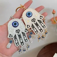 European Style Alloy Devil's Eye Unisex Bag Pendant Keychain main image 3