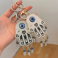 European Style Alloy Devil's Eye Unisex Bag Pendant Keychain main image 5