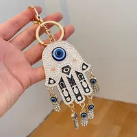 European Style Alloy Devil's Eye Unisex Bag Pendant Keychain sku image 1