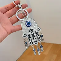 European Style Alloy Devil's Eye Unisex Bag Pendant Keychain sku image 2