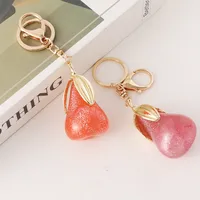 Modern Style Alloy Fruit Women's Bag Pendant Keychain main image 5