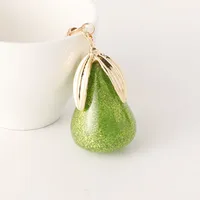Modern Style Alloy Fruit Women's Bag Pendant Keychain main image 4