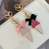Estilo Coreano Aleación Helado Mujeres Colgante De Bolsa Llaveros main image 1