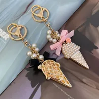 New Style Alloy Ice Cream Women's Bag Pendant Keychain main image 5