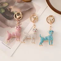 Cute Alloy Dog Unisex Bag Pendant Keychain main image 1