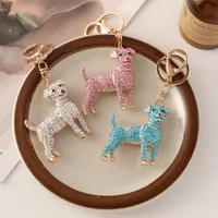 Cute Alloy Dog Unisex Bag Pendant Keychain main image 2