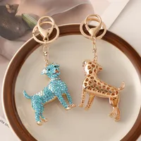 Cute Alloy Dog Unisex Bag Pendant Keychain main image 3