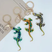 Estilo Moderno Aleación Lagarto Hombres Colgante De Bolsa Llaveros main image 1