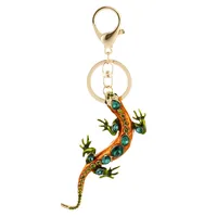 Modern Style Alloy Lizard Men's Bag Pendant Keychain main image 4