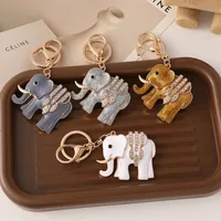 Modern Style Zinc Alloy Elephant Unisex Bag Pendant Keychain main image 1