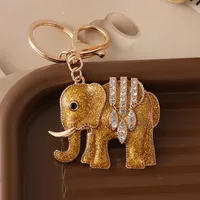 Modern Style Zinc Alloy Elephant Unisex Bag Pendant Keychain main image 3