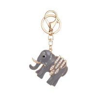 Modern Style Zinc Alloy Elephant Unisex Bag Pendant Keychain main image 4