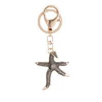 Modern Style Alloy Starfish Women's Bag Pendant Keychain main image 5