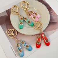 New Style Alloy Shoe Women's Bag Pendant Keychain main image 1