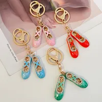 New Style Alloy Shoe Women's Bag Pendant Keychain main image 2