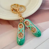 New Style Alloy Shoe Women's Bag Pendant Keychain main image 5