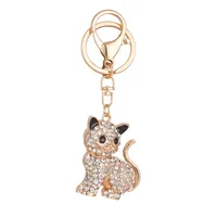 Cute Alloy Cat Unisex Bag Pendant Keychain main image 5