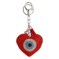 Estilo Moderno Aleación Ojo Del Diablo Hombres Colgante De Bolsa Llaveros main image 5