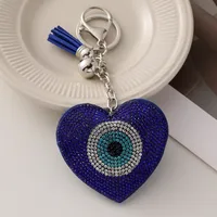 Modern Style Alloy Devil's Eye Men's Bag Pendant Keychain sku image 5