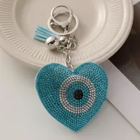 Modern Style Alloy Devil's Eye Men's Bag Pendant Keychain sku image 8