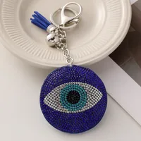 Modern Style Alloy Devil's Eye Men's Bag Pendant Keychain sku image 9