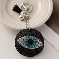 Modern Style Alloy Devil's Eye Men's Bag Pendant Keychain sku image 11