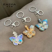 New Style Alloy Butterfly Women's Bag Pendant Keychain main image 3