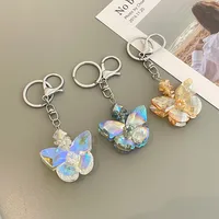 New Style Alloy Butterfly Women's Bag Pendant Keychain main image 4