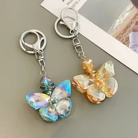 Estilo Coreano Aleación Mariposa Mujeres Colgante De Bolsa Llaveros main image 2
