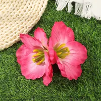 Women's Flower Sweet Silk Flower Hair Clip sku image 1