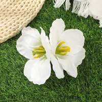 Women's Flower Sweet Silk Flower Hair Clip sku image 4