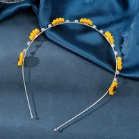 Women's Flower Lady Rhinestone Hair Band main image 4