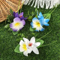 Femmes Fleur Femme Plastique Pince À Cheveux main image 4