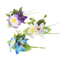 Mujeres Flor Señora El Plastico Pinza Para El Cabello main image 5